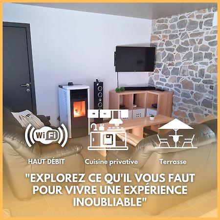 Au Chant Des Roches - Parking - Wifi - Terrasse - Chambres Familiales - Cerfontaine Eksteriør billede