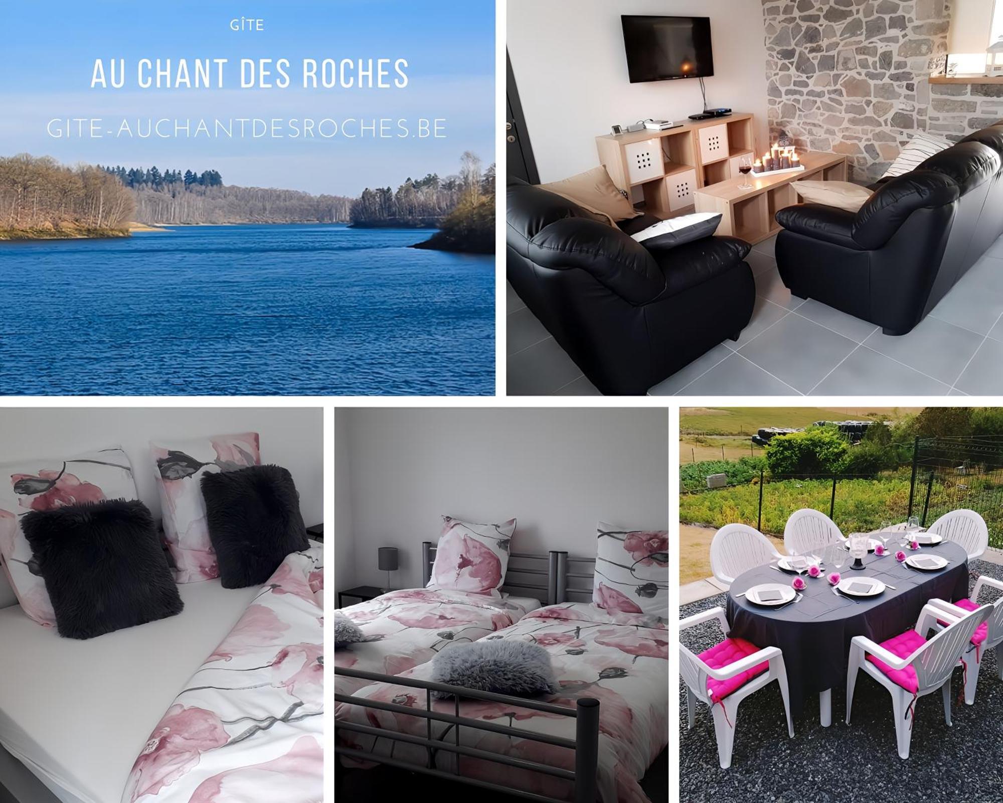 Au Chant Des Roches - Parking - Wifi - Terrasse - Chambres Familiales - Cerfontaine Eksteriør billede